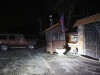 Последствия обстрела ресторана «Шеш-Беш» в Ленинском районе Донецка