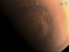 Изображение северного полюса на Марсе, сделанное зондом &laquo;Тяньвэнь-1&raquo;