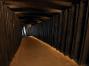 Подземное пространство представляет собой лабиринт изолированных темных коридоров, в каждом из которых поддерживается оптимальная для хранения определенного вида вина температура