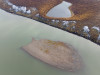 Вид на Дуванный яр - разрез верхнеплейстоценовых отложений на берегу Колымы