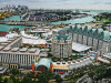 3. Парк развлечений на острове Сентоса


	Сингапур
	Стоимость строительства: $6,59 млрд




Resorts World Sentosa &mdash; один из наиболее крупных и роскошных курортов в мире. Парк развлечений построили на острове Сентоса, который принадлежит Сингапуру, за $6,59 млрд. Внутри разместились казино, самый большой в мире океанариум, аквапарк с искусственными гротами и подземным аквариумом, а также тематический парк голливудской студии Universal &mdash; все вместе они занимают 49 га.
