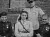Начальник тыла 1-го Белорусского фронта генерал-лейтенант Николай Александрович Антипенко с врачами-хирургами штабного фронтового госпиталя. Слева направо сидят: Н.Г.Орёл, Е.Д.Антипенко (супруга), Г.В.Таланова