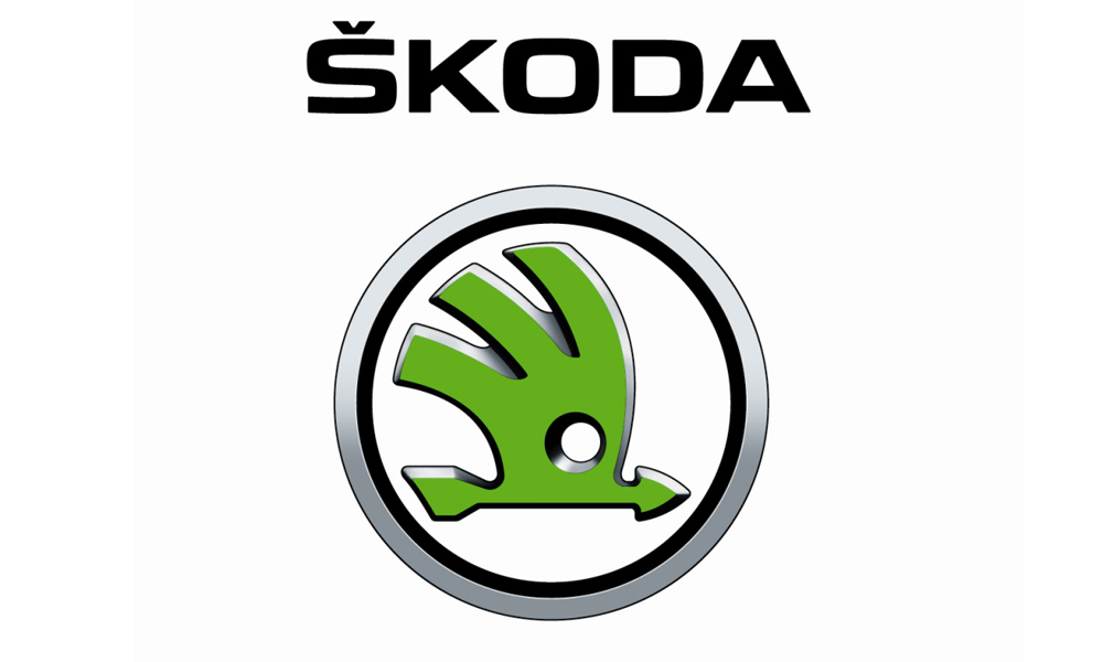 шрифт на логотипе skoda шрифт на логотипе skoda