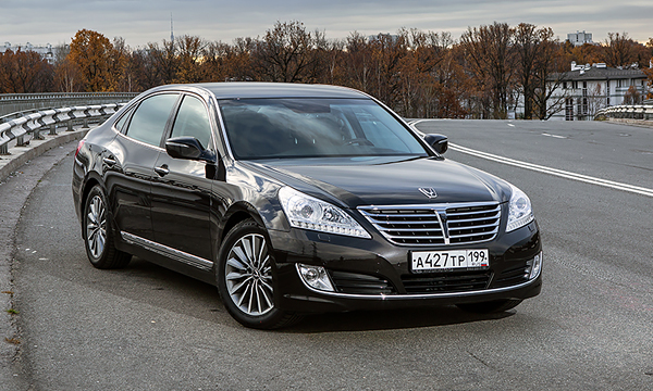 hyundai equus тест драйв