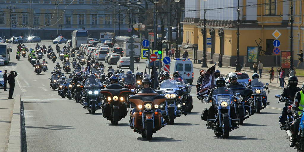 Фото мотоциклистов в москве