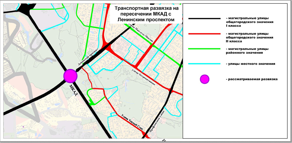 Дублер ленинского проспекта проект