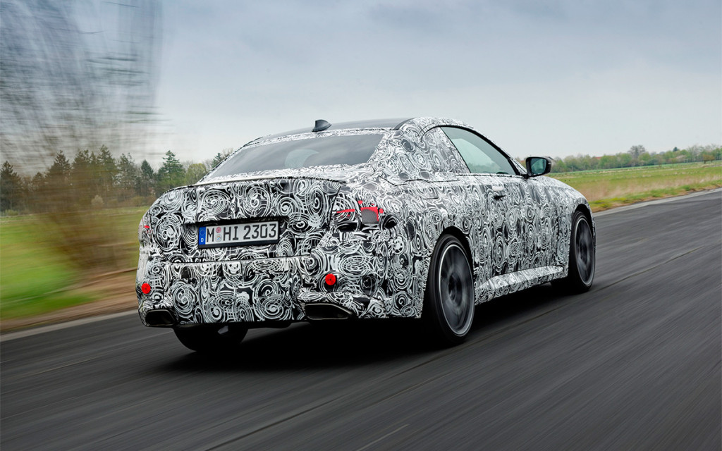 Тестовый прототип новой BMW M240i xDrive