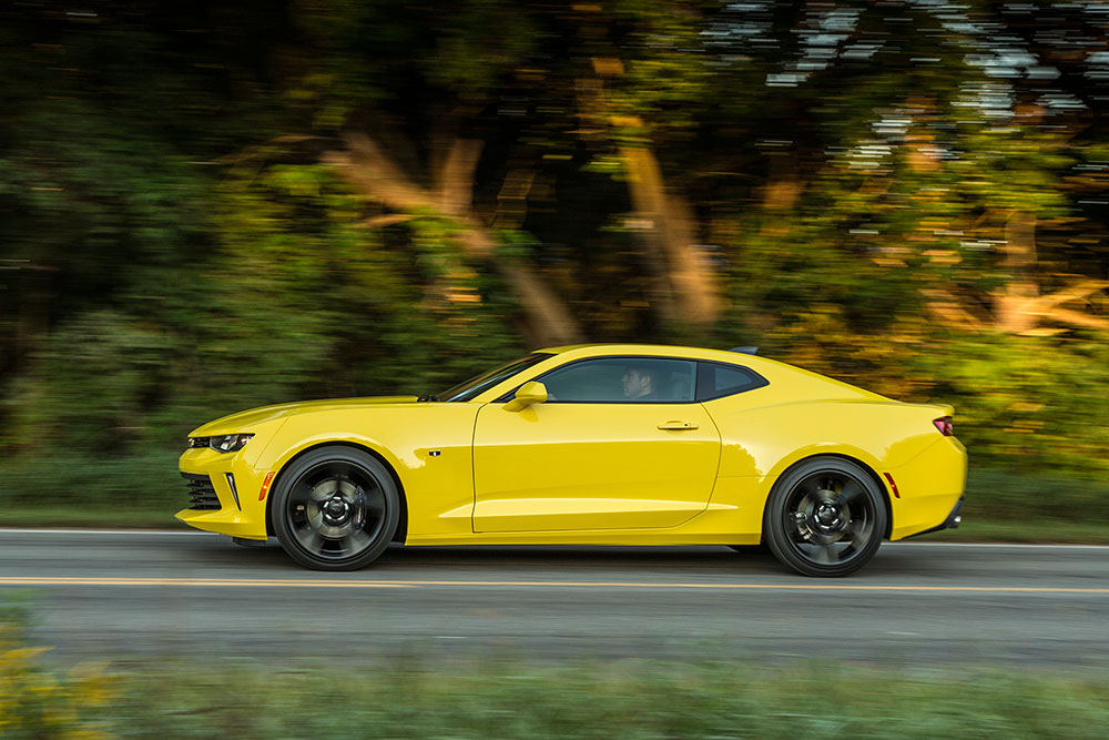 Chevrolet Camaro SS 2016 Yellow