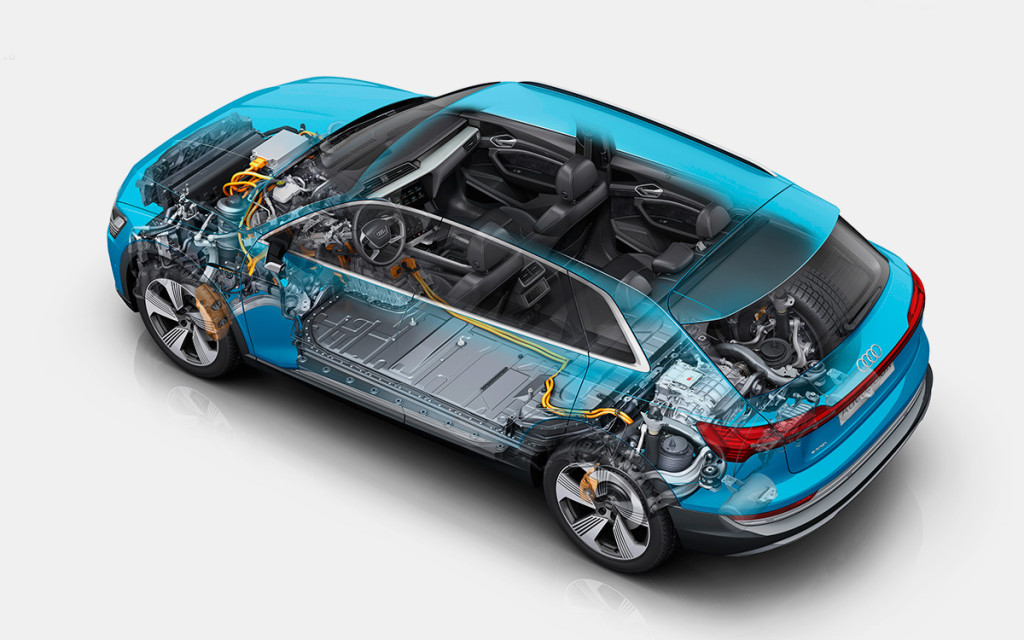 <p>Пополнить запас аккумуляторов Audi e-tron можно множеством различных способов.</p>