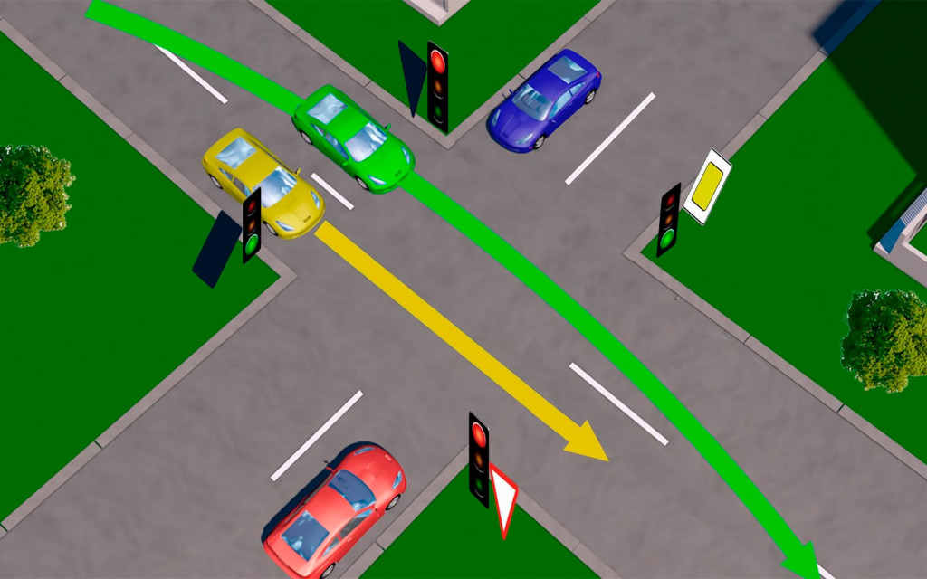 Когда обгон считается опережением и когда можно обгонять на перекрестке ...