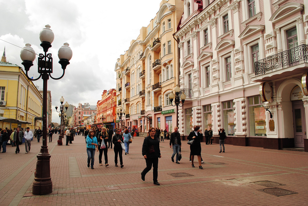 Самые красивые улицы москвы для фото