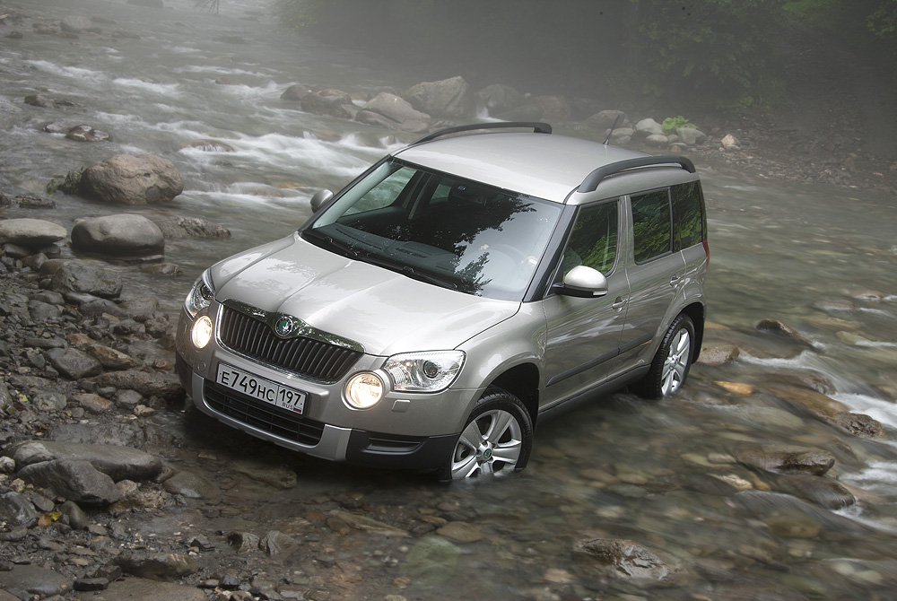 Skoda Yeti aerodynamic