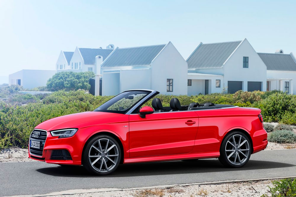 Audi a3 Cabrio Red