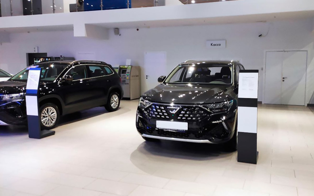 < p> На российском рынке появился кроссовер Volkswagen Jetta VS5 китайской сборки< /p>