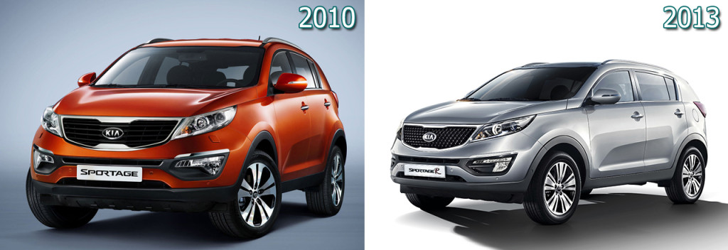 Kia sportage поколения отличие