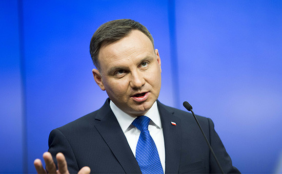 Президент Польши Анджей Дуда