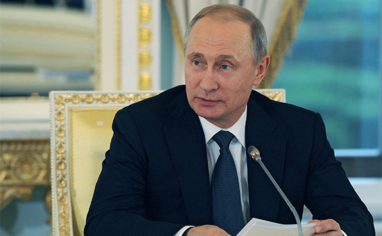 Президент России Владимир Путин