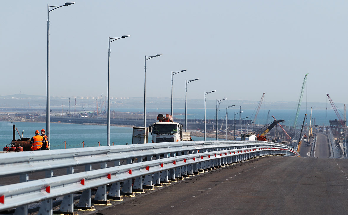 Строительство Крымского моста