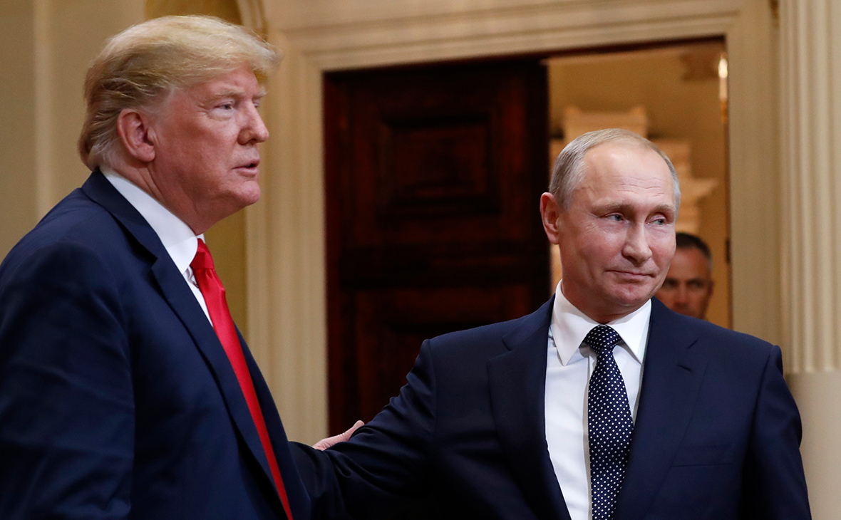 Владимир Путин и Дональд Трамп