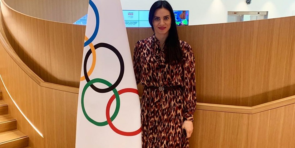 Двукратная олимпийская чемпионка в прыжках с шестом Елена Исинбаева