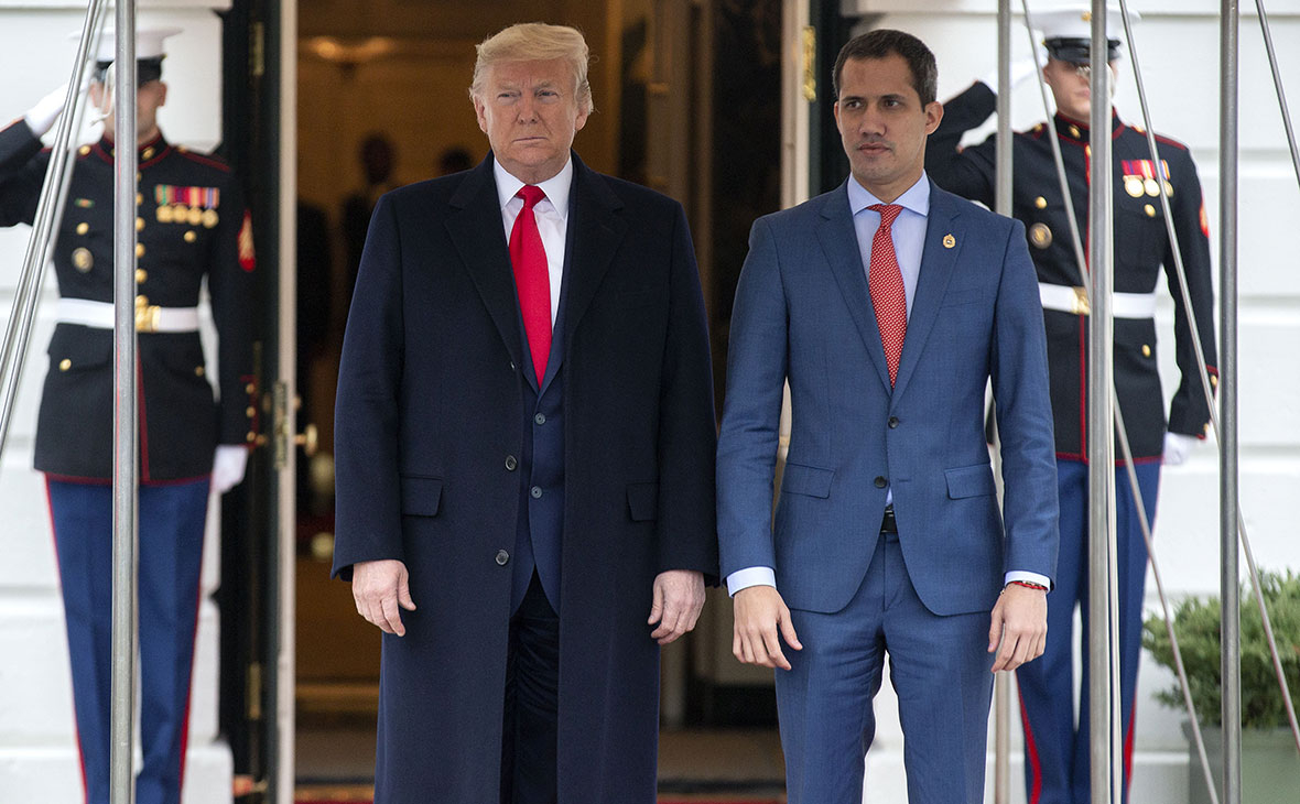 Дональд Трамп и Хуан Гуаидо