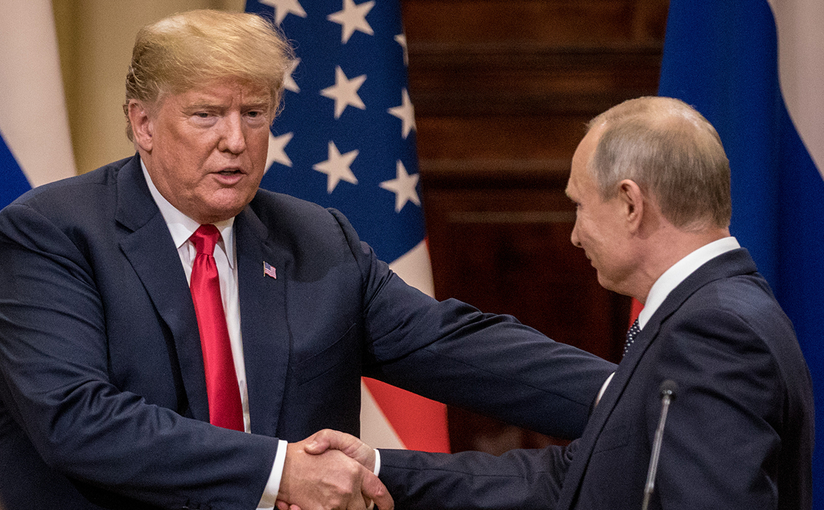 Владимир Путин и Дональд Трамп