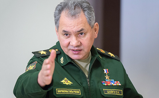 Министр обороны России Сергей Шойгу