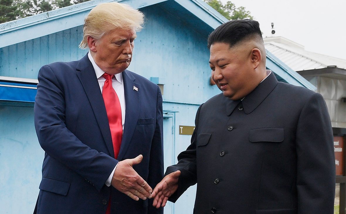Дональд Трамп и Ким Чен Ын