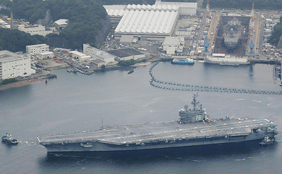 Авианосец USS Ronald Reagan