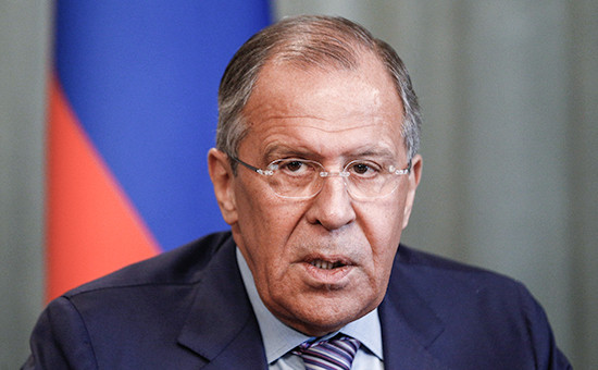 Министр иностранных дел России Сергей Лавров