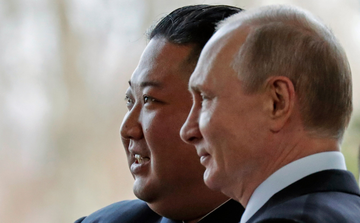 Ким Чен Ын и Владимир Путин