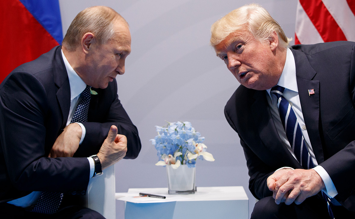 Владимир Путин и Дональд Трамп