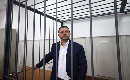 Губернатор Кировской области Никита Белых в Басманном суде, 25 июня 2016 года