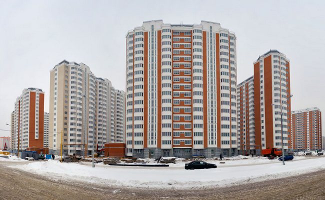 Новые дома в Некрасовке