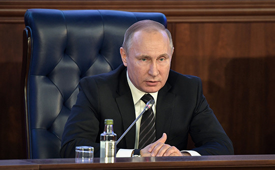 Президент России Владимир Путин