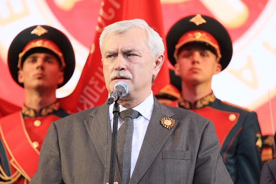 Губернатор Петербурга Георгий Полтавченко