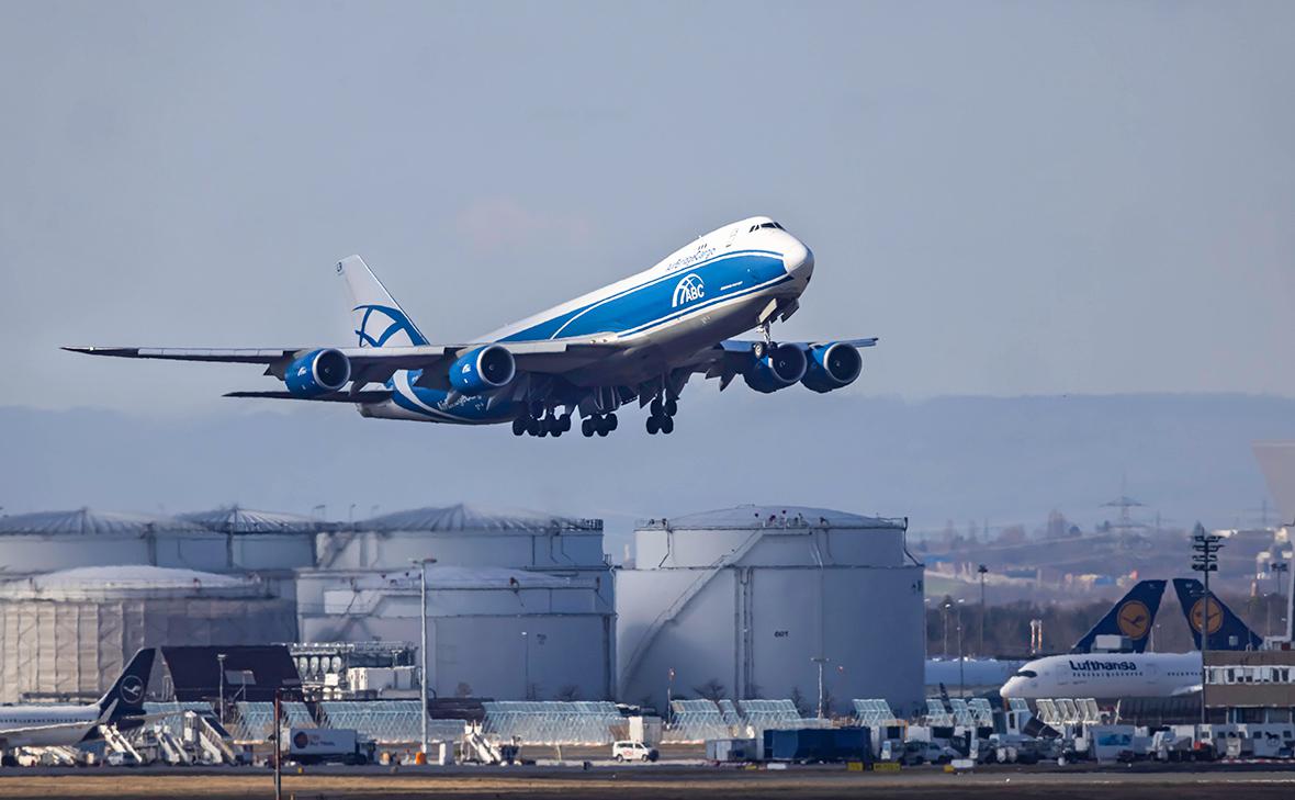 Самолет Boeing 747 авиакомпании AirBridgeCargo