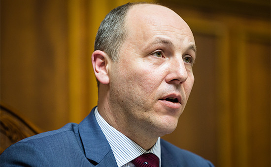 Новый председатель Верховной рады Андрей Парубий