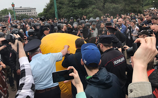 Антикоррупционная акция в Санкт-Петербурге
