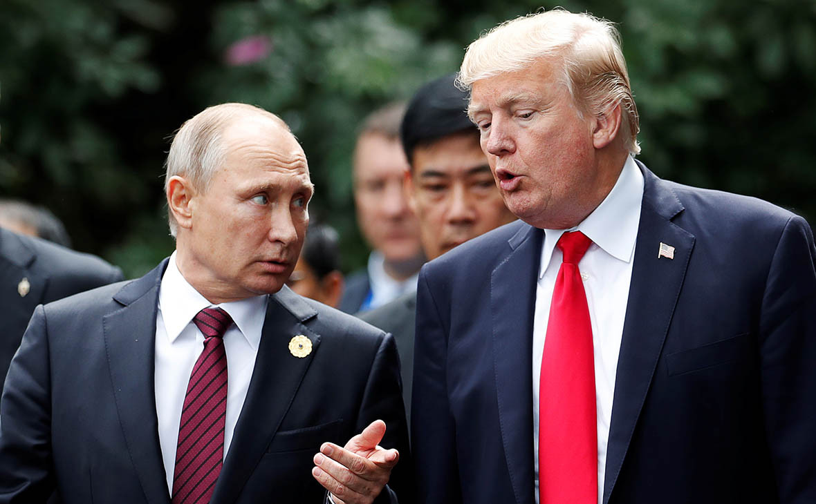 Владимир Путин и Дональд Трамп
