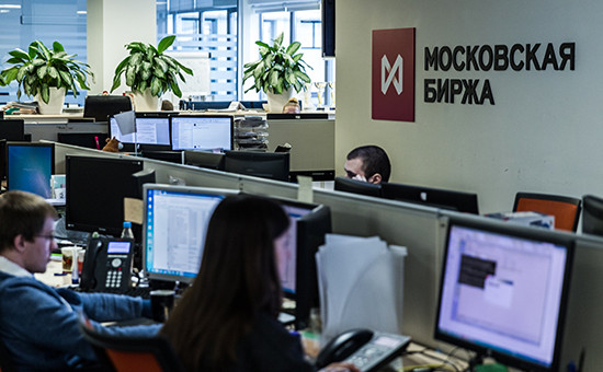 Работа Московской биржи