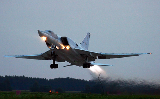 Дальний бомбардировщик Ту-22М3, август 2007 года