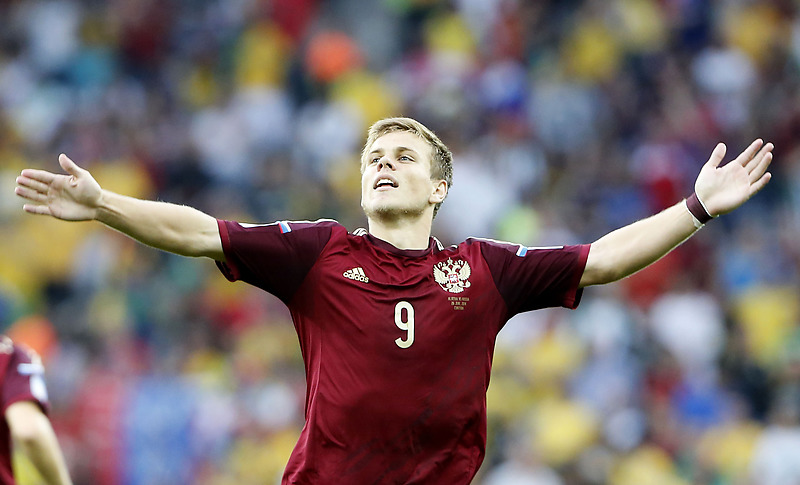Александр Кокорин, игрок клуба «Зенит» и сборной России