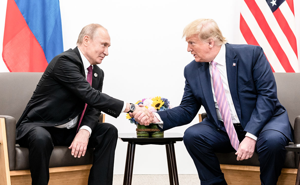 Владимир Путин и Дональд Трамп