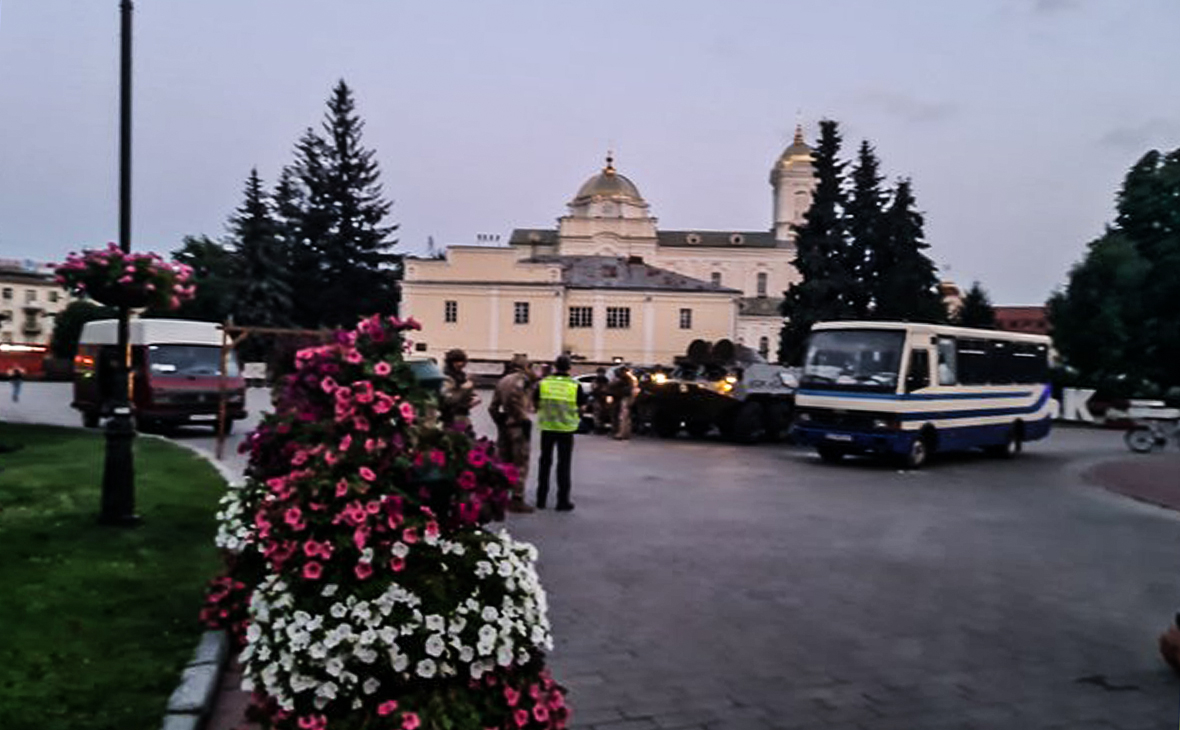 Задержание в Луцке