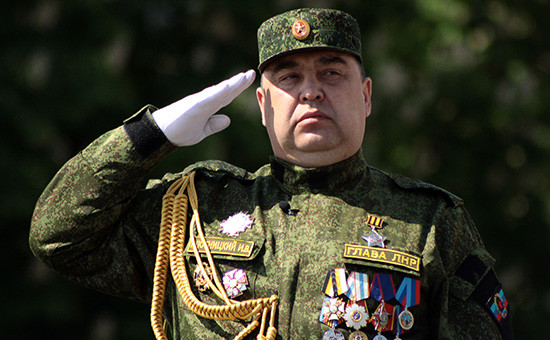 Глава самопровозглашенной Луганской народной республики Игорь Плотницкий


