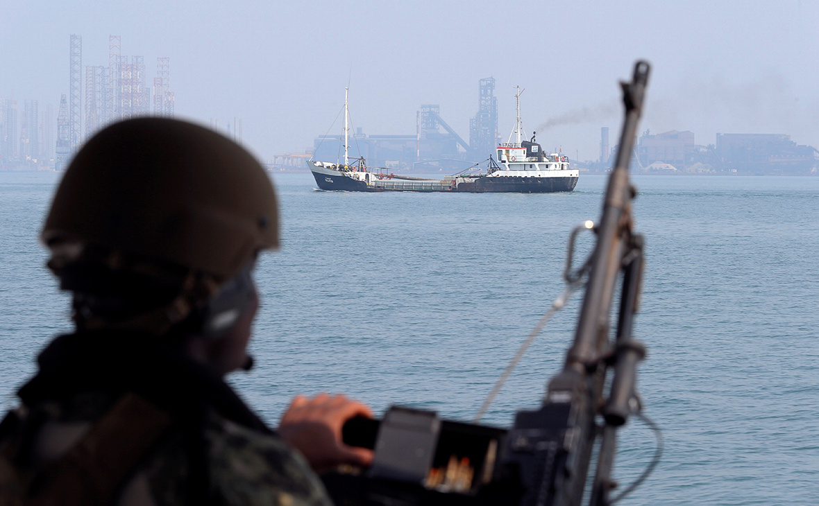 Иранский нефтяной танкер