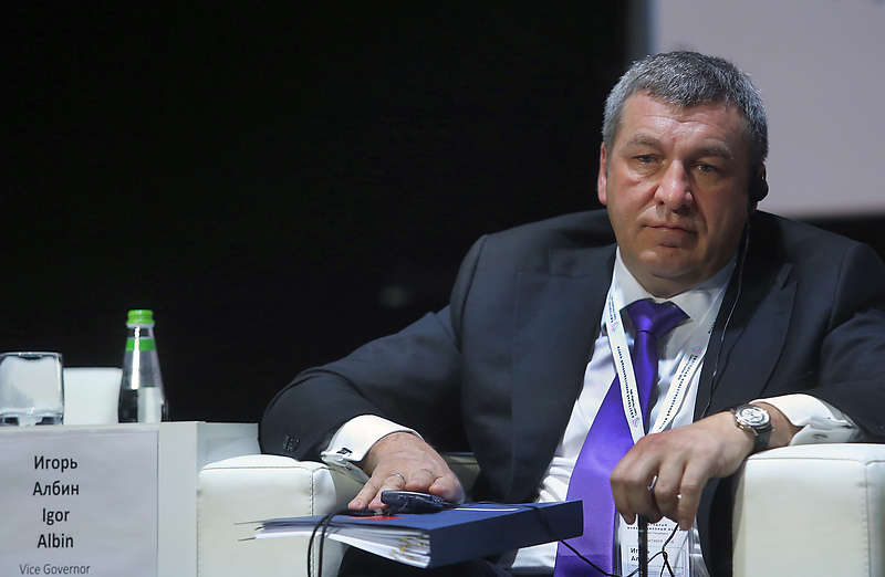 Вице-губернатор Петербурга Игорь Албин