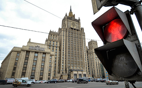 Здание МИД РФ в Москве