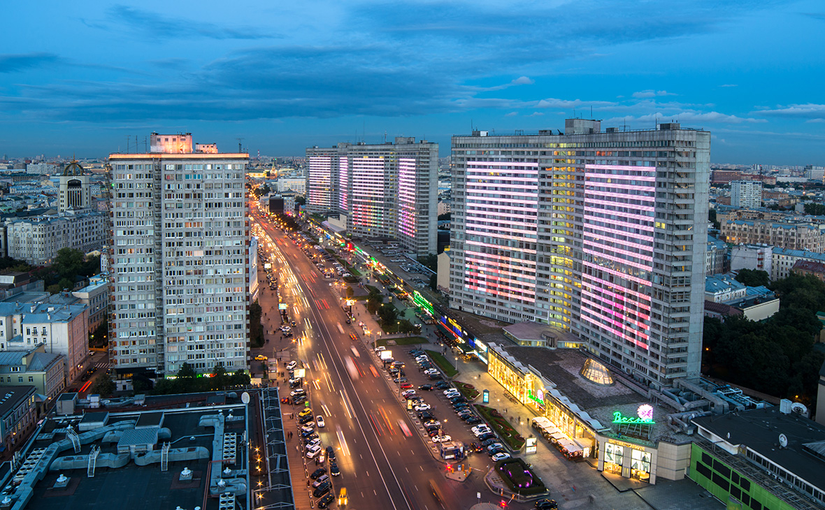 Вид на Новый Арбат